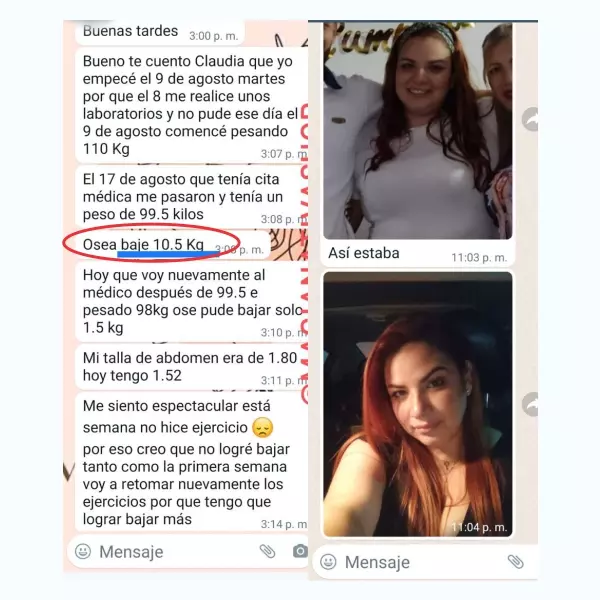 Testimonio Nutrición Angelica Buitrago 1W
