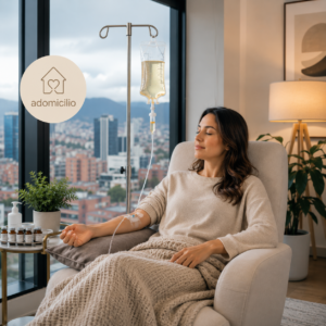 Sueroterapia a domicilio en Bogotá
