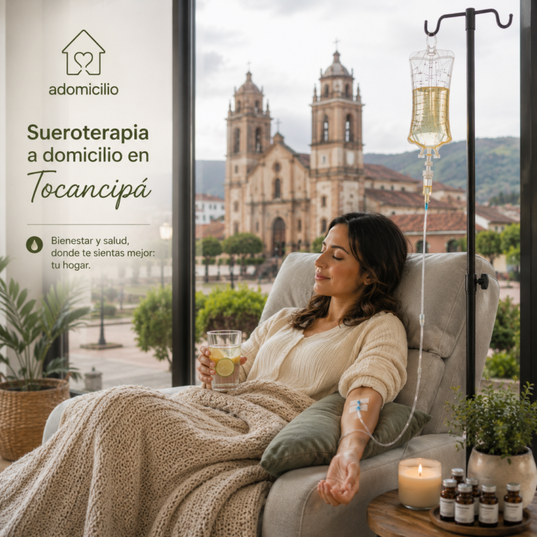 Sueroterapia a domicilio en Tocancipá