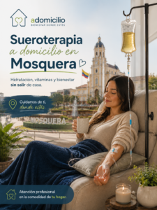 Sueroterapia a domicilio en Mosquera