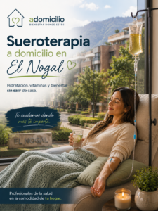 Sueroterapia a domicilio en El Nogal